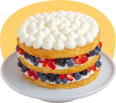 Image of Milk'N Berries Cake
