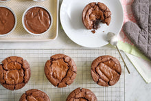Molten Brownie Cakes