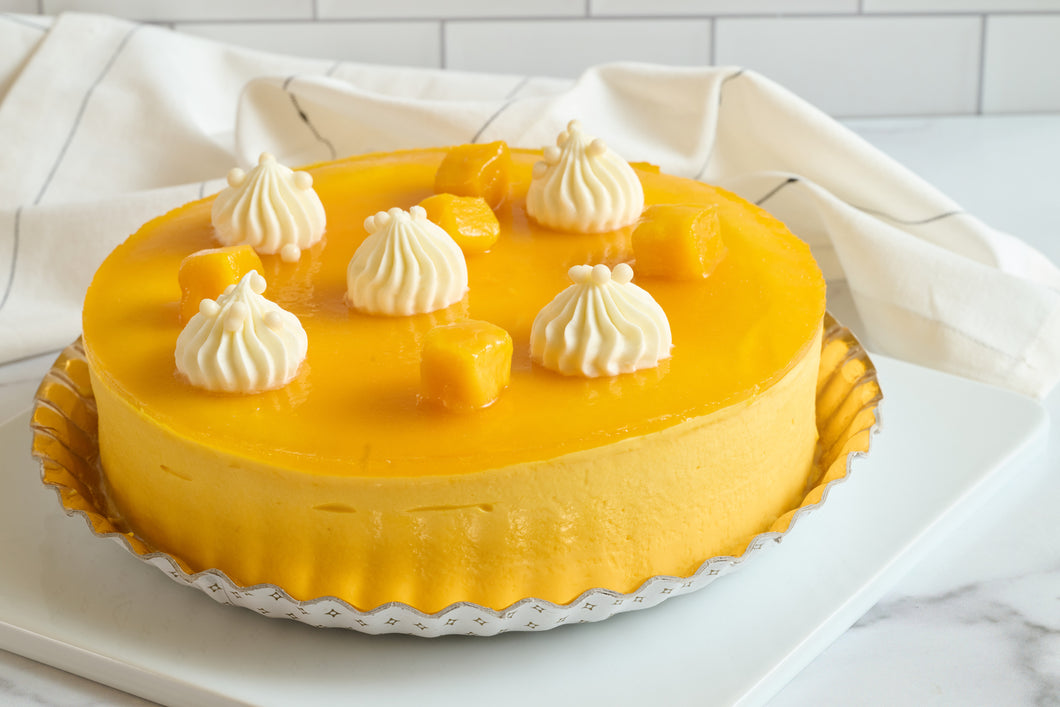 Mango Mousse Cake Round