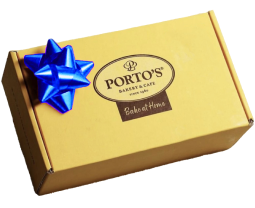 Image of a box of Porto's goods